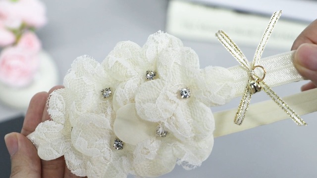 Floating Flower lace  headband カチューシャ lace headband sold on Temu United States